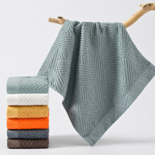 Serviette éponge épaisse, douce et absorbante – Séchage rapide, respectueuse de la peau, pour le bain, le visage et la salle de sport – Verte,