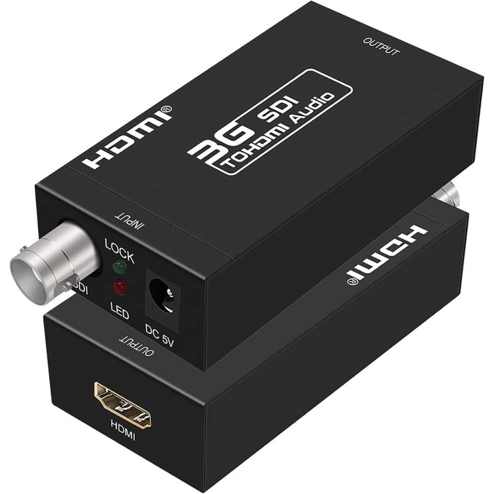 Hdmi To Sdi Converter Adapter - Mini 3G For Sd/Hd/3G-Sdi Signals 9405492192645