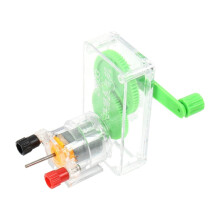Hand-cranked Generator, Mini DIY Dynamo Demonstration Motor Electric Generator
