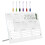 5Sets Multi-Color Acrylic Message Boards Portable Memo Boards for Home 3