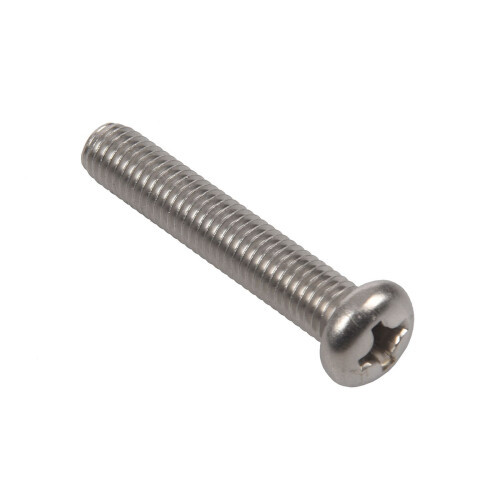 M8 x 45mm 304 Stainless Steel  Machine Screw Bolt 10Pcs 1
