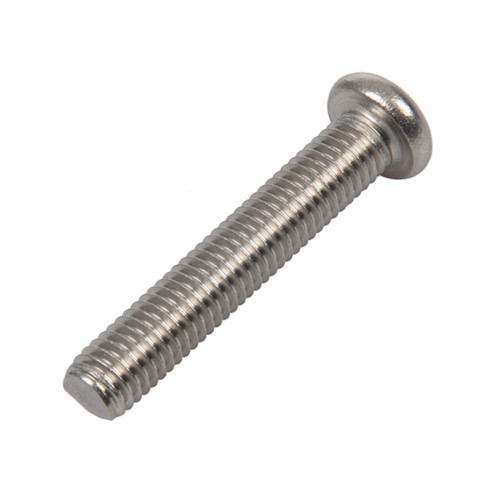 M8 x 45mm 304 Stainless Steel  Machine Screw Bolt 10Pcs 2