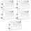 5Sets Multi-Color Acrylic Message Boards Portable Memo Boards for Home 9