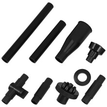 45St Zwarte Nozzles Kit ABS Mushroom Spraykop Visvijver