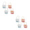 8Sets Mini Bamboo Easter Basket with Artificial Eggs for Play Kitchen 4