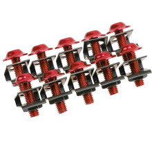 Fairing Fixing Bolt 10Pcs M6 6mm Screw Bolt for Motorbike Fairing Body Resistant Bolts