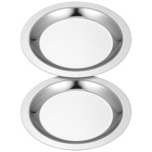 6 Pcs Metal Wine Coaster Round Anti-Scalding Cushion For Home Hotel