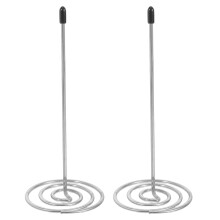 2Pièces Porte-Reçus Inox Multifonction Pour Restaurant Cuisine Argenté