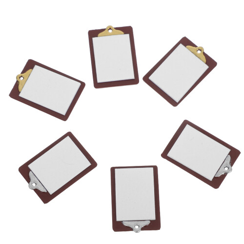 30Pièces Mini Planche À Clip Et Réaliste Pour Décor Miniature