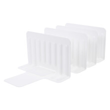 8 Pcs Plastic Drawer Dividers For Refrigerator Food And Sundries