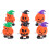 18Pièces Figurines Halloween Citrouilles Mini Wind-Up Safe ABS 1