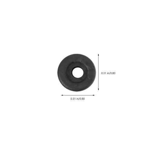 100Pcs Silicone Pin Grommets Black Cushion Pads for Use 1