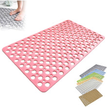 Tapis de douche Casa and Beyond, tapis de baignoire antidérapant lavable, facile à nettoyer pour la salle de bain, tapis de bain antidérapant pour
