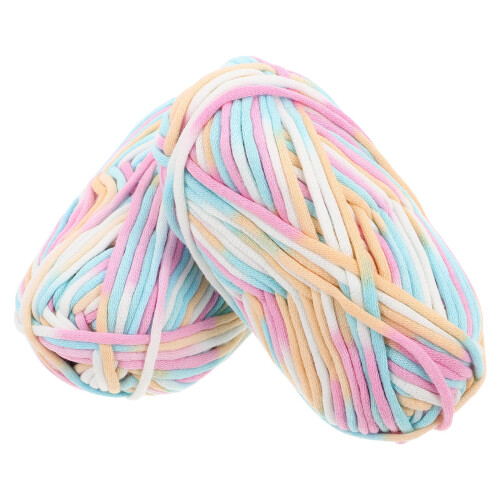 8Pièces Fil Coton Nylon , Laine Douce Pour Projets DIY