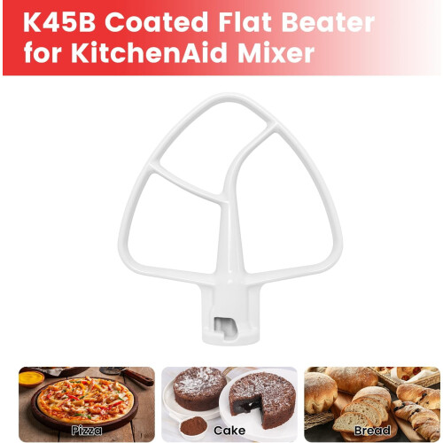 KitchenAid K45B belagt flatvisp for 4,5–5 liter vippehode 2