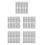 1000Pcs White Packing Warning Stickers Self Adhesive for Kids 3