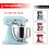 KitchenAid K45B belagt flatvisp for 4,5–5 liter vippehode 4