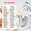 Επίπεδος αναδευτήρας με επίστρωση K45B για KitchenAid 4,5-5Qt, εξαρτήματα αναδευτήρα με 5