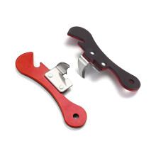 Stainless Steel Can & Bottle Opener, 430 SS, Rust-Resistant, 9.7x3.4x2cm, Multipurpose Kitchen Tool