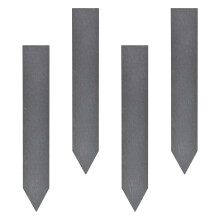 16 Pcs Slate Gardening Markers For Vegetable And Flower Labels