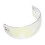 Transparent Hockey Visor Half Shield Anti-Fog Scratch-Resistant Pc 1
