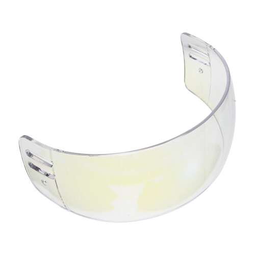 Transparent Hockey Visor Half Shield Anti-Fog Scratch-Resistant Pc