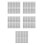 1000Pcs White Packing Warning Stickers Self Adhesive for Kids 5