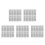 1000Pcs White Packing Warning Stickers Self Adhesive for Kids 6