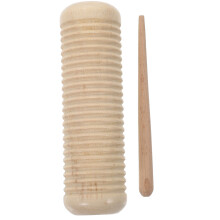 4Sets Durable Wooden Guiro Kids Percussion Instrument Toy for Toddlers