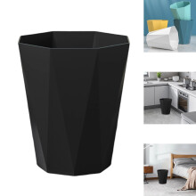 Polygon small wastebasket for bathroom kitchen dorm