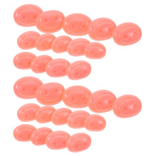30Sets Bright Pink Plastic Nose for Stuffed Animals Craft Accessories