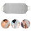 4Pcs Light Grey Body Scrubber Exfoliator Stretchable Shower Wash Cloth 11