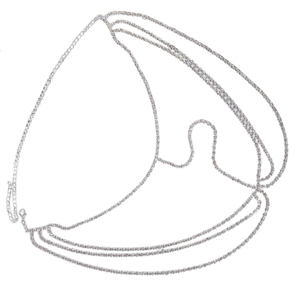 Dazzling Mask Multilayer Veil Mask Multilayer Face Chain Copper Material 9405492193307