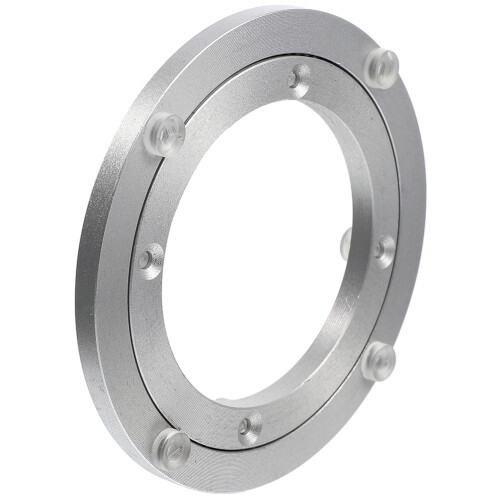 2Pcs Smooth Rotating Aluminum Turntable Bearing for Table Accessories