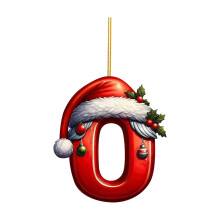 2025 Ornements de Noël personnalisés en forme de lettres – Décoration de sapin à suspendre soi-même, compatible avec les crochets standard