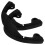 2Paren Zwarte Skateboard Edge Protector Met Rubber En Metaal Schroeven 2