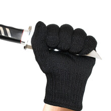 Anti Cutting Gloves, Grade 5 Steel Wire Anti Cutting Industrial Protection Safety Gloves, Multi-Purpose White A Gloves, 2 Gloves Gloves, White