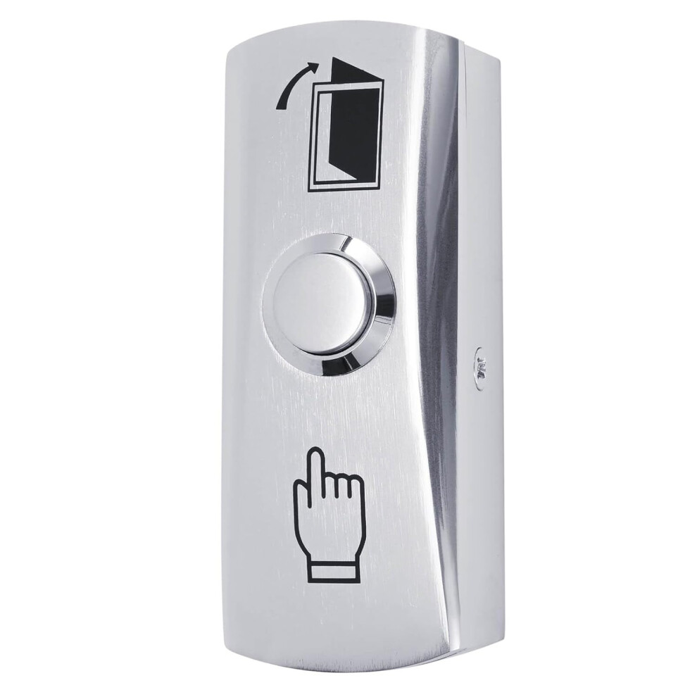 Push To Exit Button For Door Access Control System Zinc Alloy Shell No/Com Output Classic Shape 9071309071061