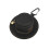Monedero con forma de gorra de béisbol, mini cartera negra 1