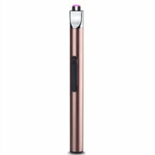 Plasma Arc Lighter USB Genopladelig Rosaguld