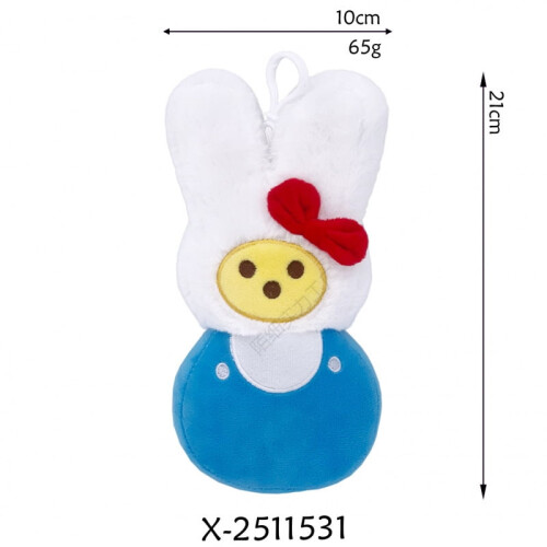20 cm großes Osterhasen-Plüschtier – Weiche Hasenpuppe, Ostern 1