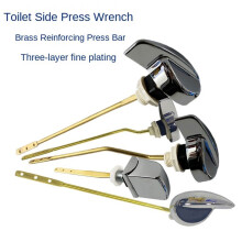 Old-Fashioned Toilet Tank Accessories Front Side Toilet Drain Handle Extension Rod Wrench Button C