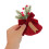 Gestrickte Weihnachtsmann-Strumpfornamente, 2er-Set 5