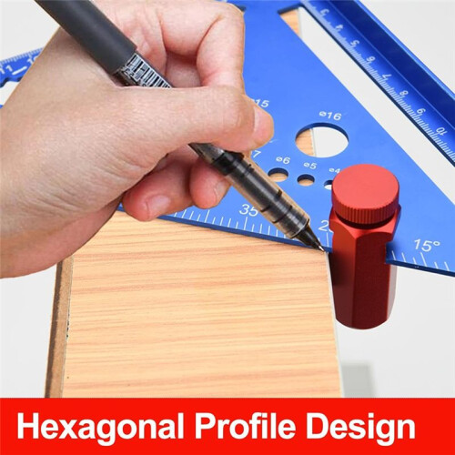 High Stair Gauge for Square Frame Clamp with Bracket and Hook, Suitable for Speed Square, Frame Square Stop 1