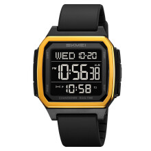 Waterdicht, ultradun digitaal militair horloge voor heren