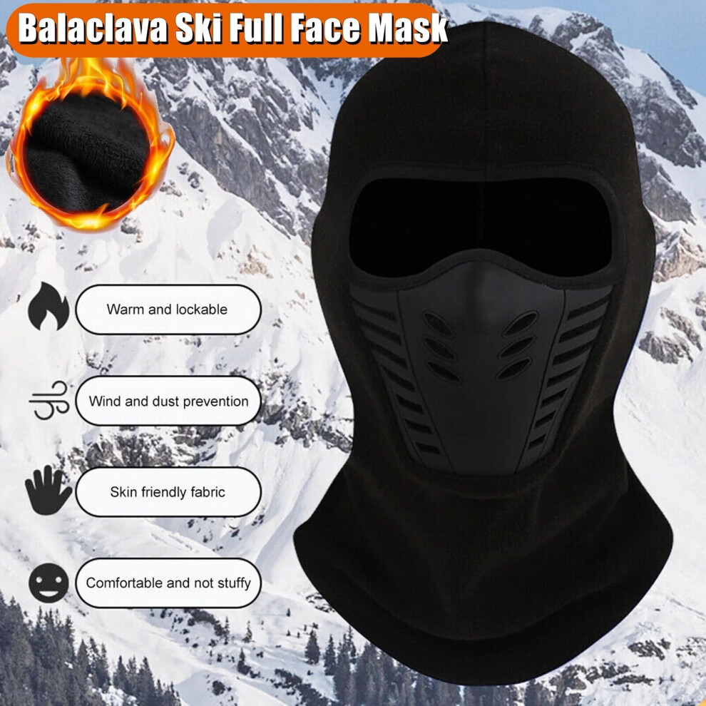 Balaclava Full Face Masks, Ski Mask For Men And Women, Windproof And Warm Winter Ski Mask Suitable For Cycling Hiking Climbing 9071309070514