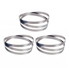 2pcs 55-1/8 x 1/4 Inches x 6 TPI Band Saw Blades 1400x6.35x0.35mm Portable Bandsaw Blades for Thin Wood Metal Curve Cutting Woodworking