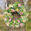 Guirlanda de flores de eucalipto de 40 cm (15,7 polegadas) para exterior. 1