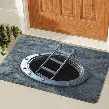 3D Endless Abyss Doormat 40x60cm