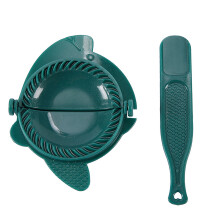 Dumpling Maker- 1pcs Empanadas Press Kitchen Gadget for Dumpling Empanada Calzone Ravioli,With 1PCS Spoon